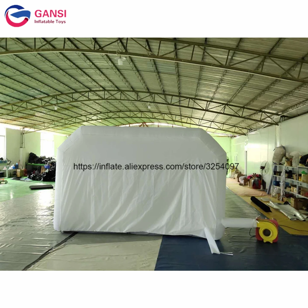 Free Shipping Inflatable Spray Paint Tent Mobile Inflatable Spray Booth With Filter