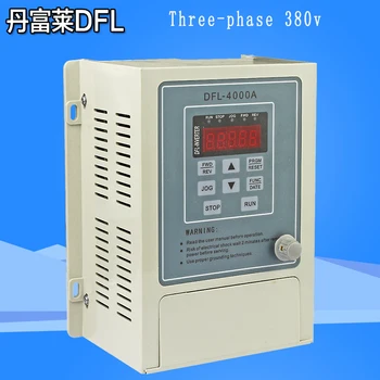

3 Phase Inverter Motor Speed Controller Variable Frequency Drive 750W Frequency Regulator 380V DFL4000A-0R75