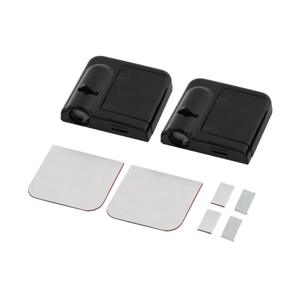 1 Pair Led Car Door Logo White Skeleton Shadow Welcome Light Original Door Light Replace Laser Lamp Projector Lamp