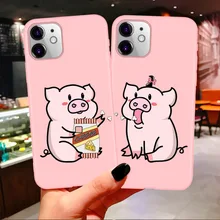 Luxury Cute Soft Case For iPhone 6 6S 7 8 Plus X XS Max XR Candy silicone Pink For iPhone 11 Pro Max Cartoon Phone Cover