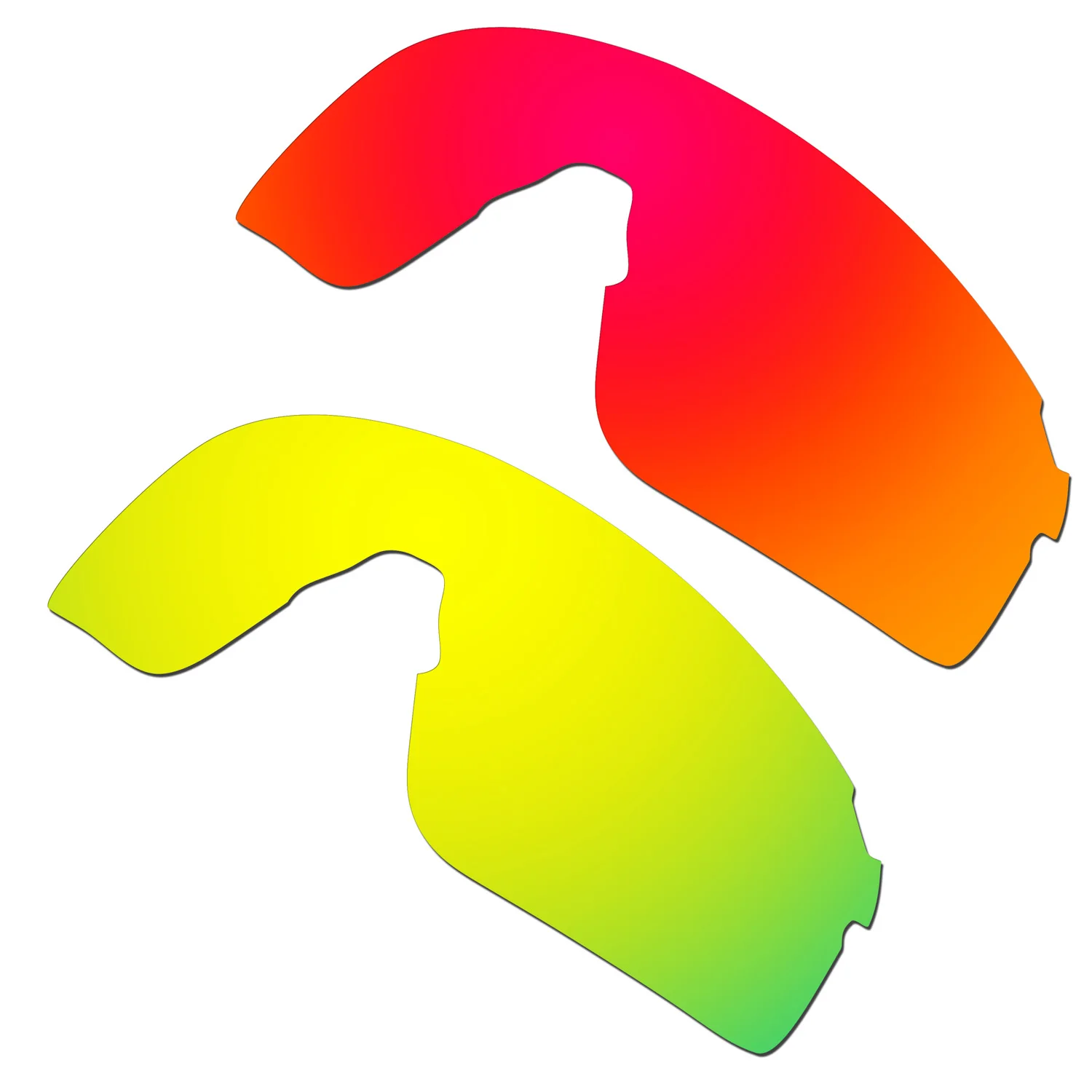 

Поляризованные Сменные линзы HKUCO для солнцезащитных очков EVZero Blades, красные/Золотые, 2 пары