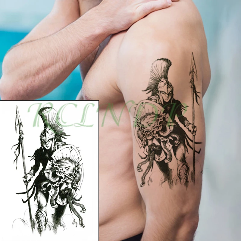 Waterproof Temporary Tattoo Sticker red rose flower leaf geometric triangle tattoos Fake Tatto Flash Tatoo for Girl Women Men - Цвет: Белый