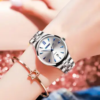 

Top Brand SKMEI Mens Watches Luxury Calendar Fashion Watch 3Bar Waterproof Quartz Wristwatches relogio masculino 9071
