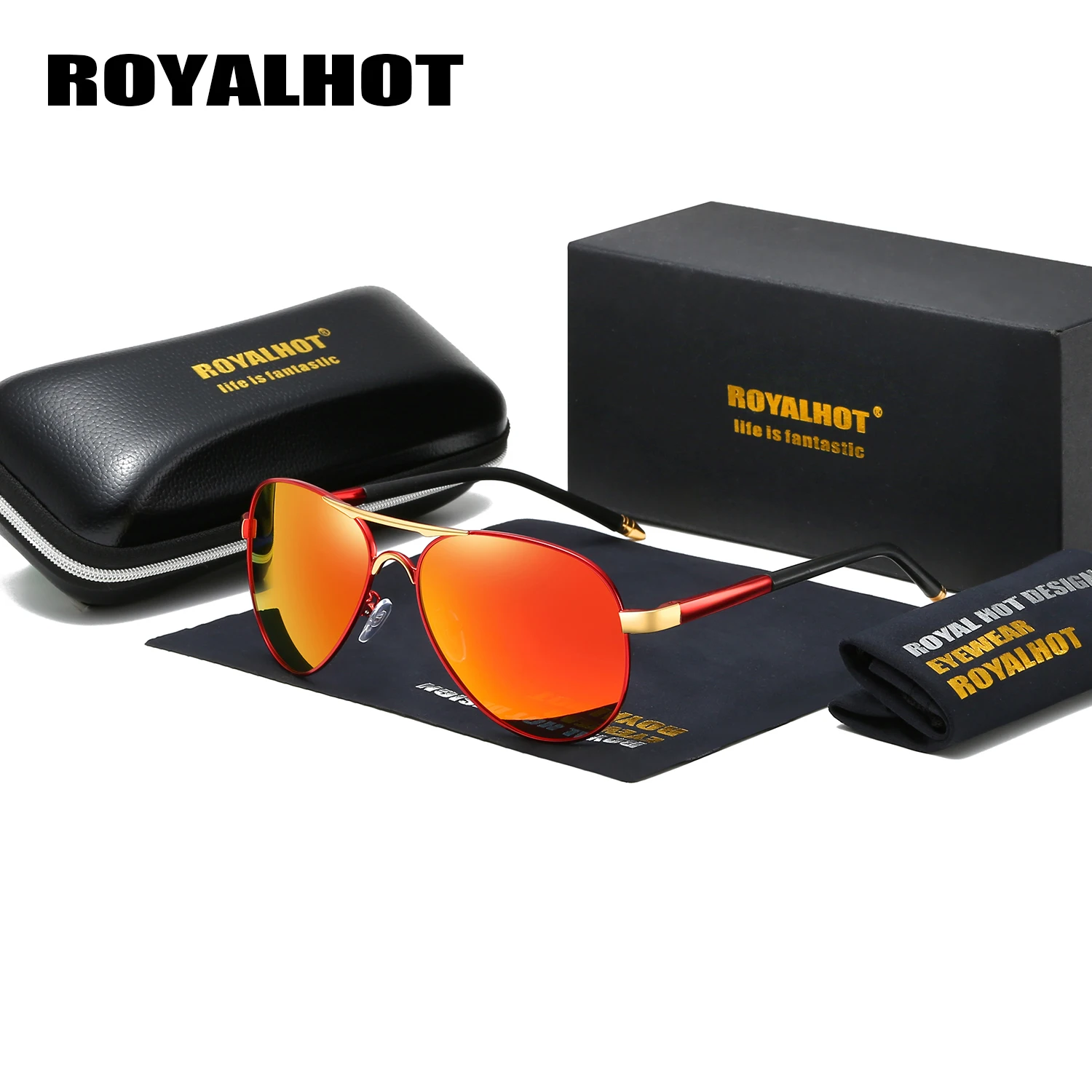 Очки солнцезащитные RoyalHot p70028 мужские/женские поляризационные крутые солнечные