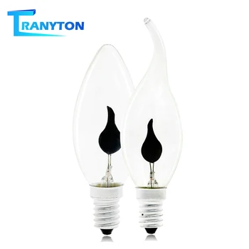 

Flame Effect Light Bulb E14 LED Edison Bulb 220V Retro Creative LED Candle Bulbs Emulation Decor Fire Flickering Incandescent