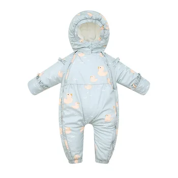 

Baby Jumpsuit 2020 Infant Baby Romper New Autumn Winter Cotton-Padded Sleep Clothes Newborn Baby Girls Winter Outfit Warm Cute