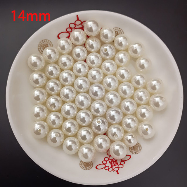 Baroque Pearls Imitation Resin Loose Spacer Beads for Jewelry Making DIY Necklace Pendants Bracelet Earring Beads Charms