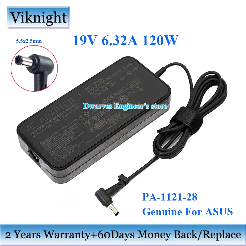 Зарядное устройство для ноутбука Asus N750 G50 N56VZ GL553VW N550 N55 G74SX 19 в 6 32 А 120 Вт|Адаптеры