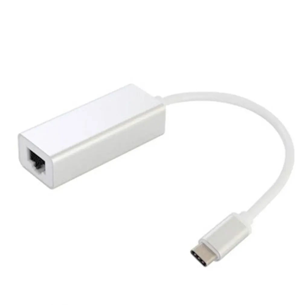 Сетевой адаптер с разъемом type-C к Rj45 Usb3.1 type-C 100M проводной сетевой адаптер для ноутбука тип компьютера-C Ethernet адаптер