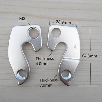 

5PC Bicycle rear Derailleur hanger dropout for Bianchi Centurion Carrera Merida storck Mongoose Eddy Merckx derailleur hanger