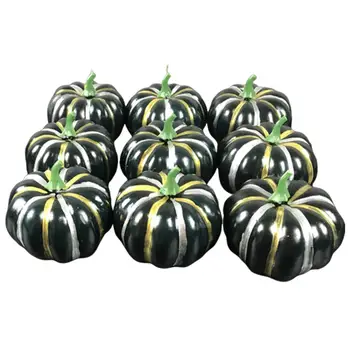 

10/12Pcs Halloween Artificial Pumpkins Model Home Birthday Party Wedding Decor