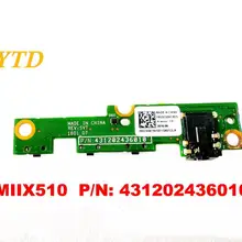 Оригинальная аудиоплата для lenovo MIIX510 MIIX510 PN 431202436010 протестирована хорошая