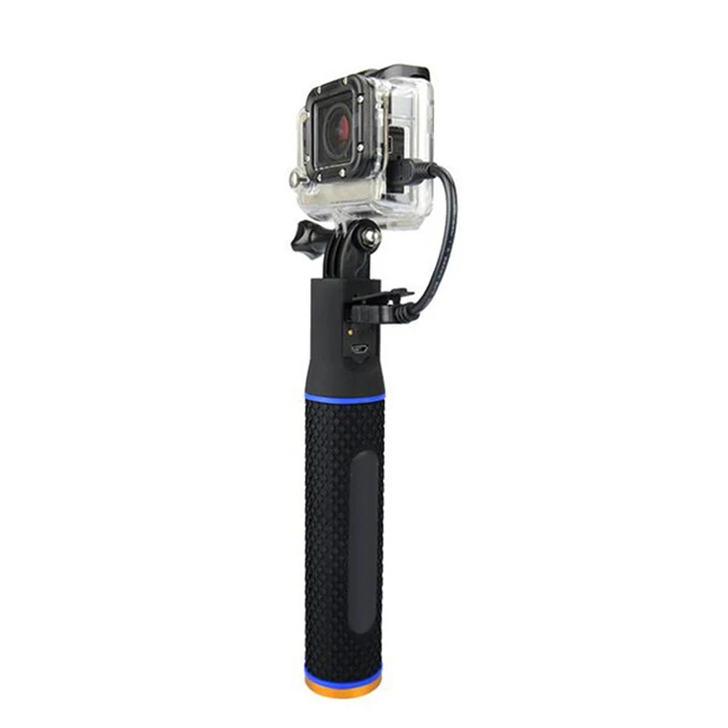 2in1 Selfie stick с Bluetooth Контролируемая ручным моноподом Powerbank продлить Аккумулятор для