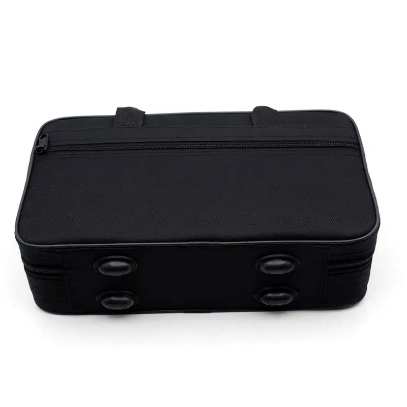 

Black Foam Padded Thicken Oxford Cloth Sotrage Bag Clarinet Box Case with Handle Strap Clarinet Protection Accessories