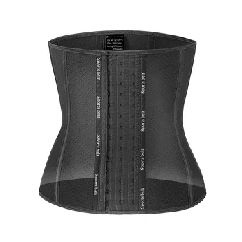 

Fitness Neoprene Waist Trainer 9 Steel Bone Breathable Waistband Sports Abdomen Belt Postpartum Tummy Girdle Shapewear XS To 3XL