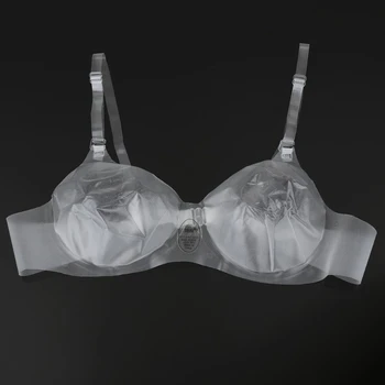 

Sexy Clear Bra Women Soft Cup Thermoplastic Polyurethane Bralet Invisible Bra With Shoulder Strap Transparent Bralette Lady