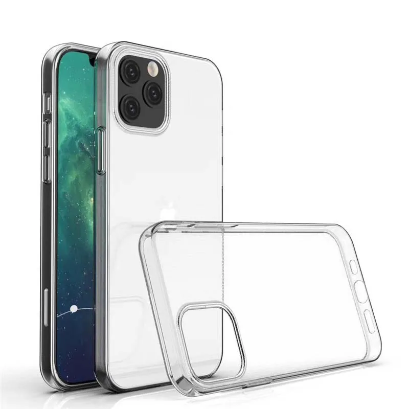 Мягкий силиконовый чехол Lovebay для iPhone 12 11 Pro Max 7 8 Plus прозрачный чехол-бампер Mini X XR XS