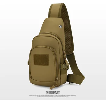 

Manufacturers Direct Wholesale Outdoor Travel Men's Bag Mountain Climbing Shoulder Bag Oblique Cross-body Bag Army Fans Backpack