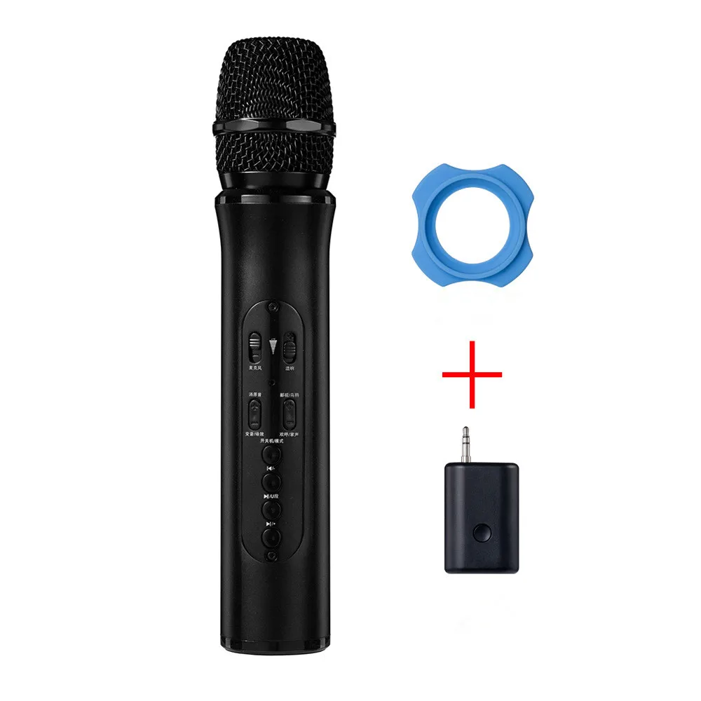 gaming mic K6 Mobile Phone Microphone Wireless Bluetooth -compatible Microphone Wireless Microphone Wireless Multiple Devices Compatible wireless mic Microphones