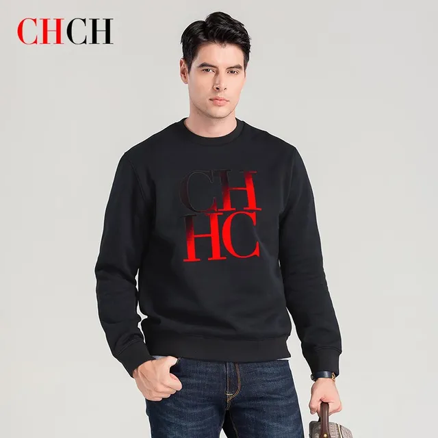 CHCH Men's Hoodies print Male Sweatshirts hot sale Casual Men Pullover Tracksuit Autumn Streetwear Tops 1