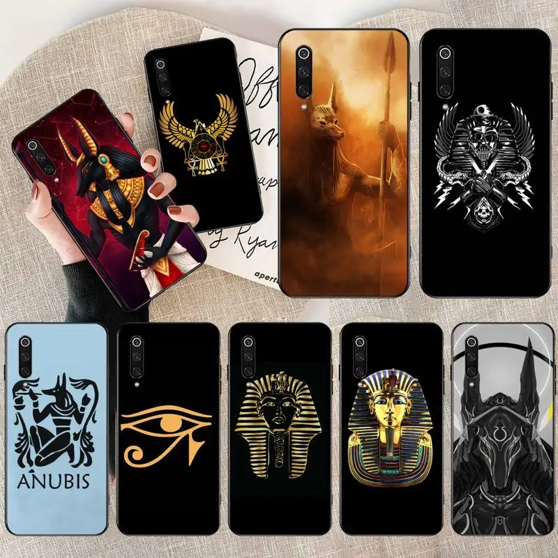 Чехол для телефона CUTEWANAN Egypt Nefertiti Anubis Ankh Pharaoh чехол Xiaomi Mi10 10Pro 10 lite Mi9 9SE 8SE Pocophone F1 Mi8