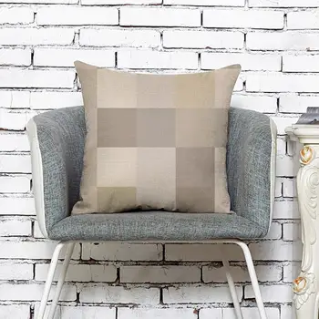 

Linen Cushion Cover Home Decor Sofa Bed Decoration Durable Breathable Easy To Clean Strong Sense Of Art Pillowcase