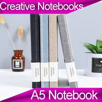 

Notebooks A5 Notebook Simple Notepad Diary Student Notebooks Hand Account Book Refined Hand Account Book Small Fresh Notebook