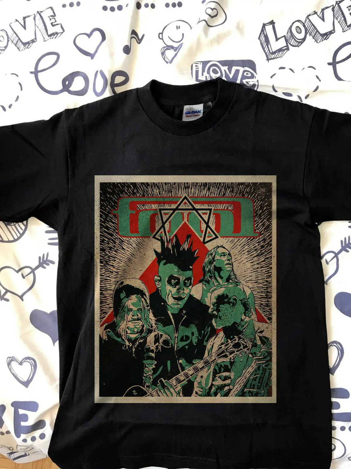 Новый инструмент Band 2019 рубашка Летняя с короткими рукавами Топы S ~ 3Xl больших