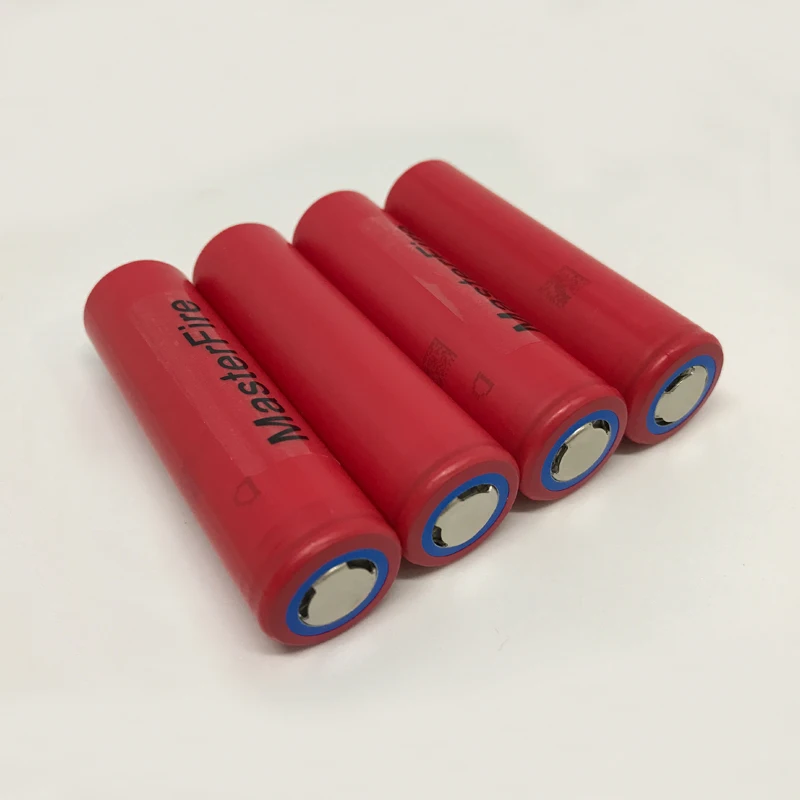 

4pcs/lot MasterFire Sanyo NCR18650GA 3500mAh 18650 3.7V Rechargeable Battery for Toy Flashlight lithium batteries 30A discharge