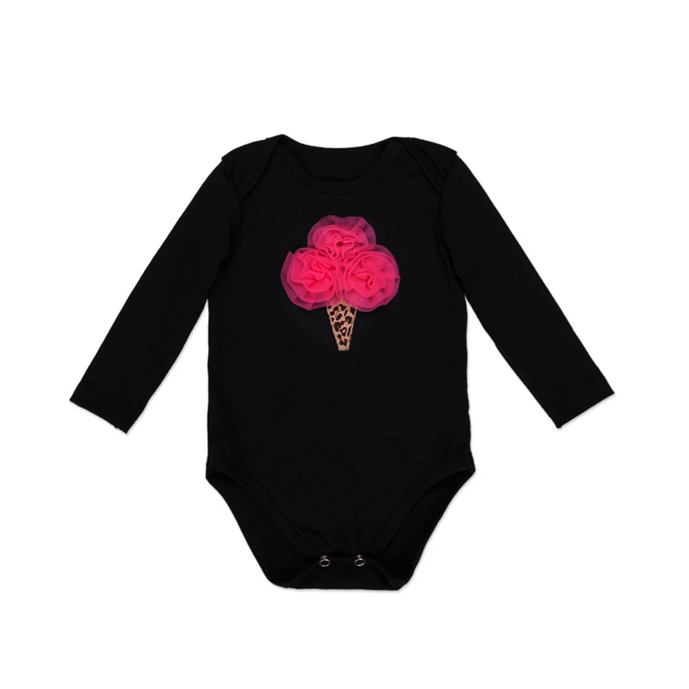 Long Sleeve  New Bron Girl Baby Clothes Girl Onesie Body Infantil Bory Para Bebe Baby bodysuit  Jumpsuit Infant Birthday Clothes