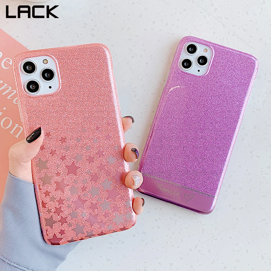 Роскошные чехлы для телефонов с блестящими звездами для iphone 11 11Pro Max XR 7 8 6 6S Plus X XS Max, милые мягкие чехлы на заднюю панель