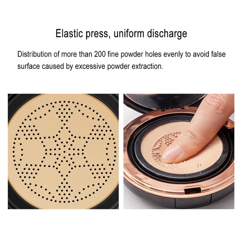 brandMushroom Air Cushion BB крем, увлажняющий чехол, дефекты, ровный тон кожи, CC крем, основа для макияжа, грунтовка, новинка