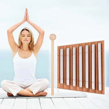 Alternative view of Carillon en bois avec maillet