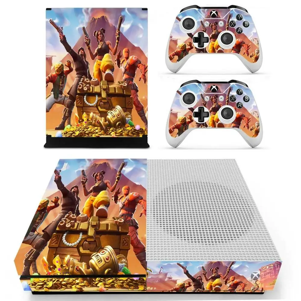 Новая игровая наклейка для Xbox One S консоль и контроллеры для Xbox One Slim Skins наклейка s винил
