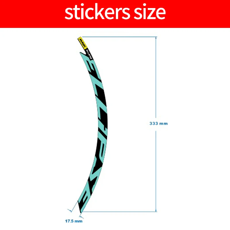 MAVIC MODULE E 700C STICKERS vélo bike bicycle