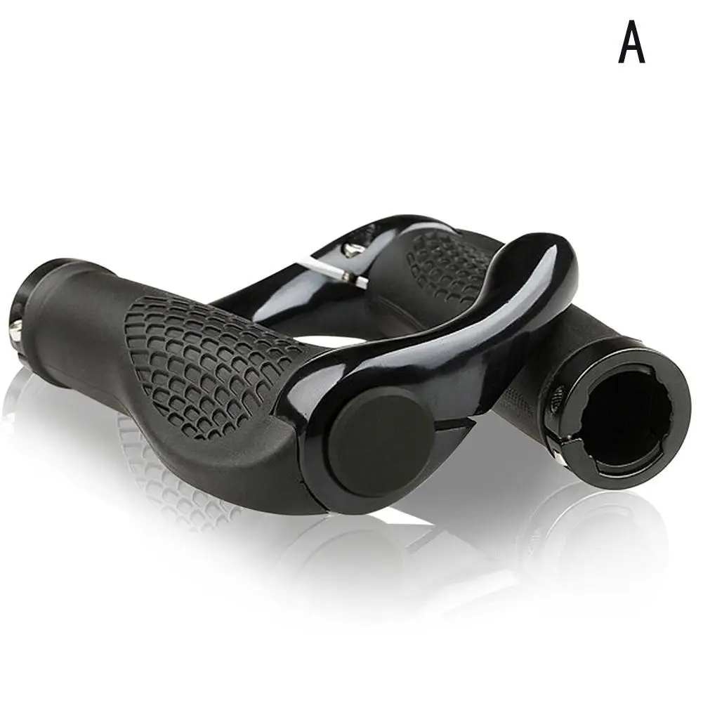 New 1 Pair Bicycle Handlebar Set Mountain Bike Rubber Horns Deputy Multi-color Motorcycle Handle Cycling Handlegrip