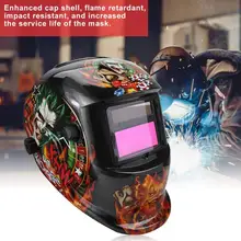 Защитная маска Автоматическая переменная Солнечная Сварочная маска Противоударная Антибликовая Защитная крышка противогаз