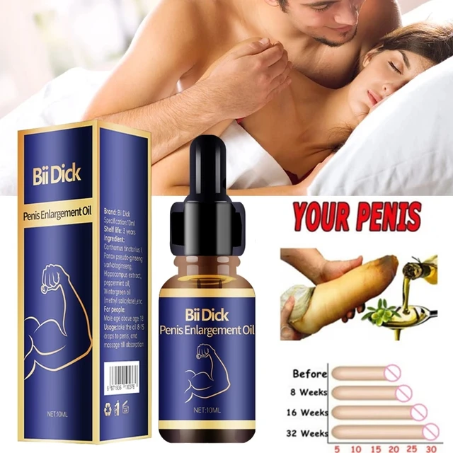 Male Penis Enlargement oil Pene Erection Aphrodisiac Essential Oil Sex Delay Dick Viagra Growth Thicken Massage