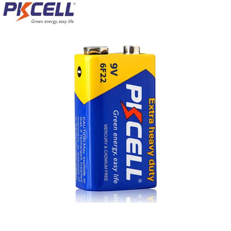 2 шт. сверхмощные батарейки PKCELL 9 В 6F22|lot phone|battery helicopterlots to say baby |