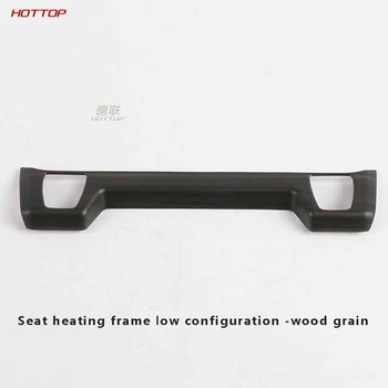 

for Toyota RAV4 Car Air Conditioning Seat heating Switch Frame Trims Interior Accessories Carbon Fiber 2019 2020 2021