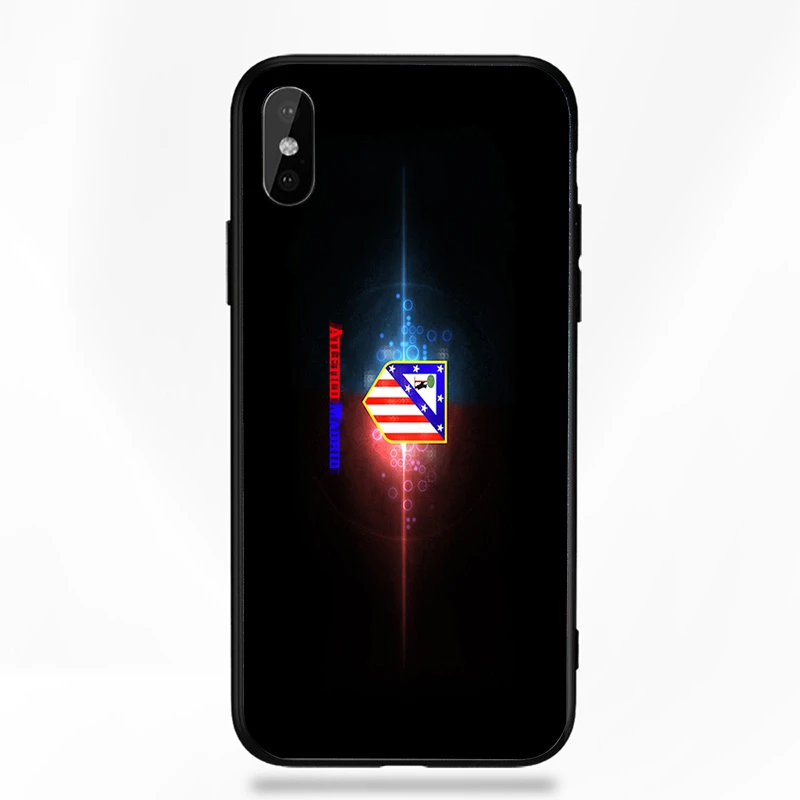 Чехол для телефона Gimenez для iphone, чехол Atletico Madrid FC DIY, черный мягкий чехол из ТПУ для iphone 11Pro X XR XS MAX 7 8 7plus 6 6S 5S SE