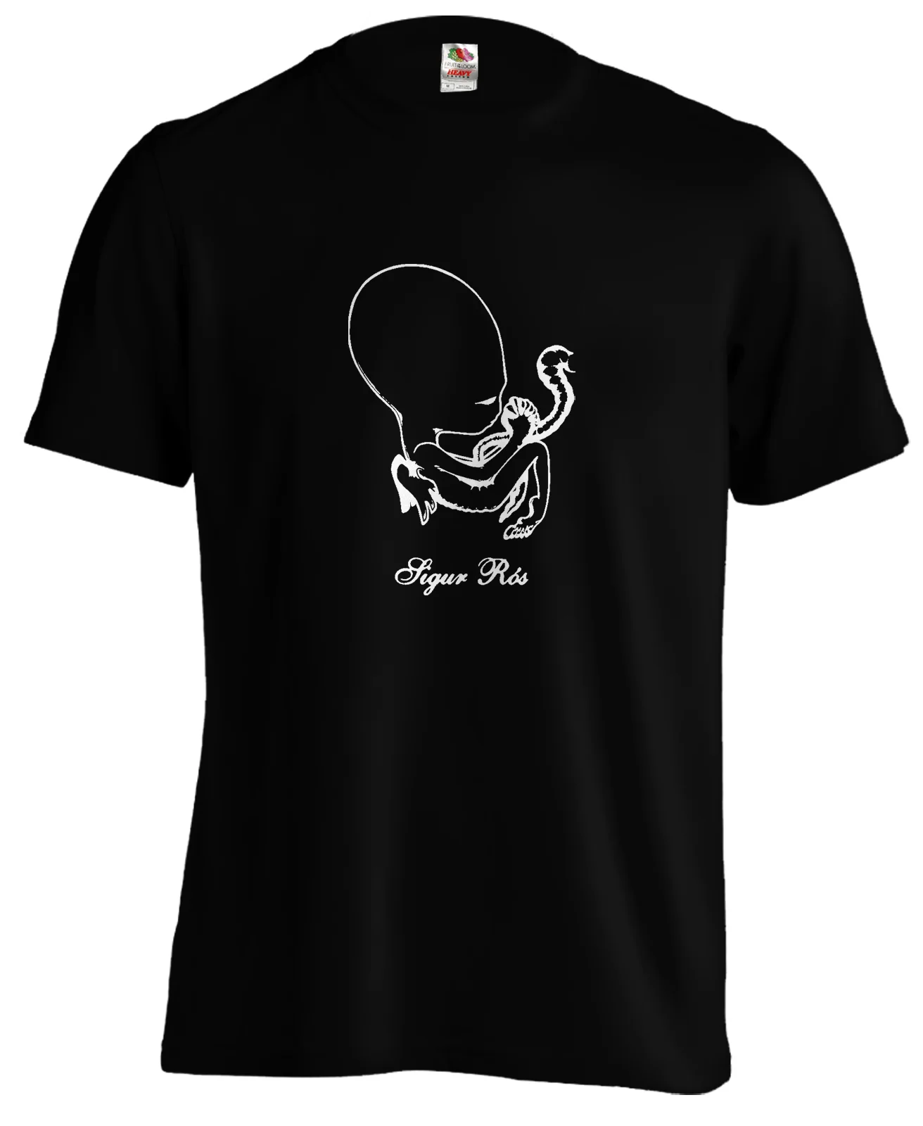 SIGUR ROS-AGAETIS-футболка с высоким весом-мягкий винил | Мужская одежда