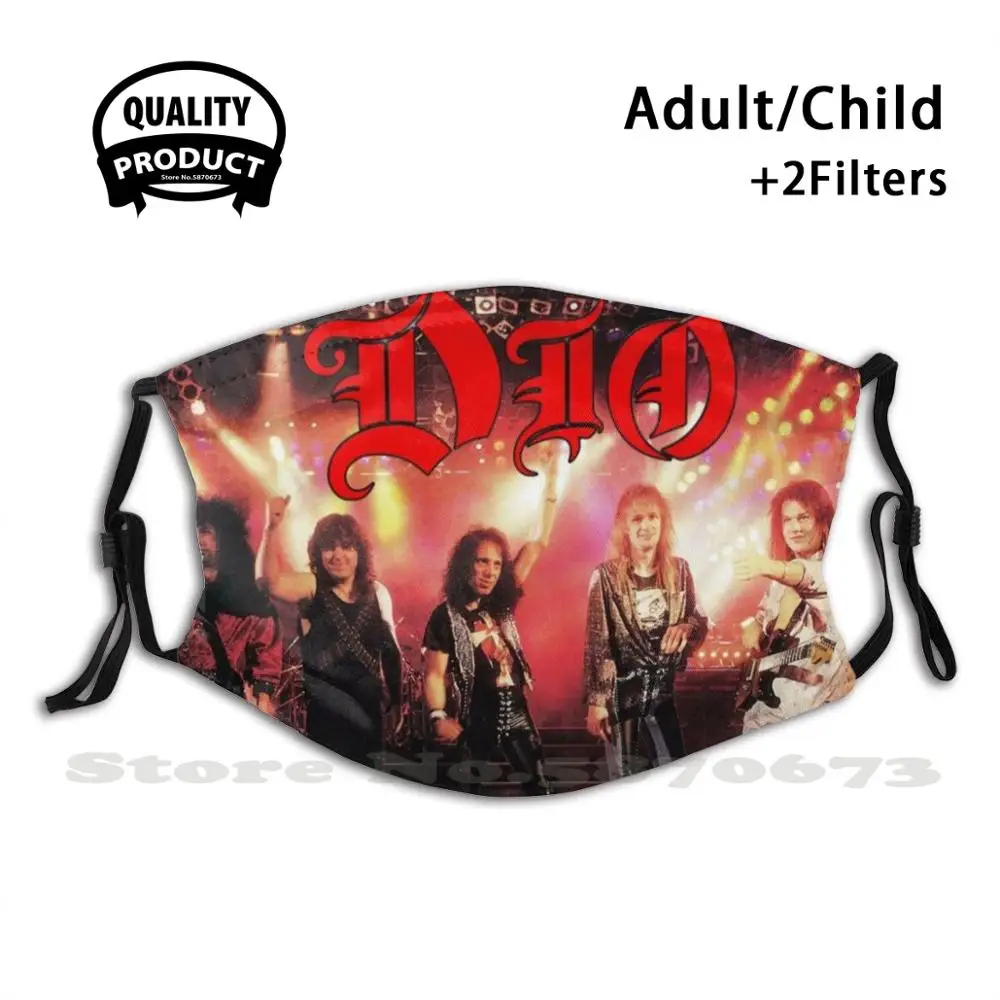 

Dio Collection Anti Dust Filter Men Women Kids Girl Boy Teens Mouth Masks Dio Heavy Metal Metal Ronnie James Dio Band Hard