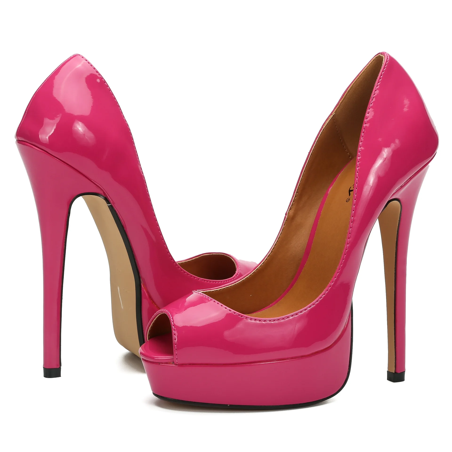 Mclubgirl/пикантные мужские и женские сандалии больших размеров 40-48 пикантные туфли-лодочки с открытым носком Клубная обувь для вечеринок обувь на высоком каблуке обувь черного и красного цвета ZQJ