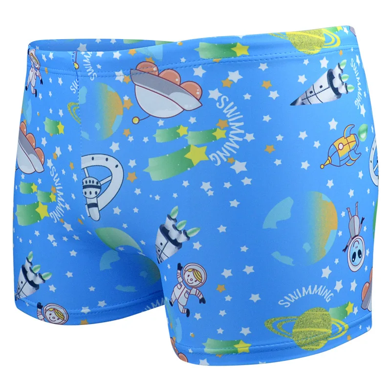 

2018 New Style Children Baby Swimming Trunks BOY'S Small CHILDREN'S Boxer Hot Springs Swimming Trunks Swimwear Cute Cartoon Swim
