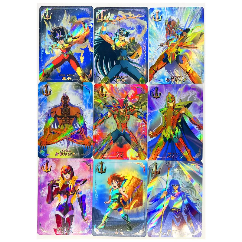 12pcs/set Saint Seiya Soul of Gold The Signs of The Zodiac Toys Hobbies  Hobby Collectibles Game Collection Anime Cards