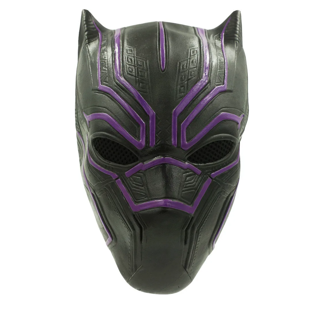 Superhero Black Panther Latex Masks 3 Vesions High Quality Fancy Dress Face Halloween Party Cosplay Accessories Props