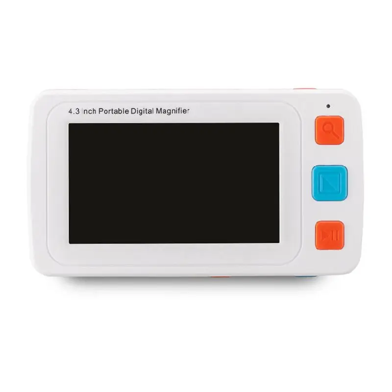 

4.3 Inch Digital Magnifier Handheld 4-32X LCD Display 17 Colors TV Connecting Picture Freeze Low Vision Reading Aid