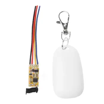 

RF 1CH Mini Remote Control Switch Waterproof 12V DC3.7V to 24V Universal Relay Transmitter 433MHz Receiver Module Home Office