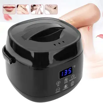 

Epilator Body Depilatory Wax Heater Mini Paraffin Wax-Bean Hair Removal Machine Black Cire Epilation
